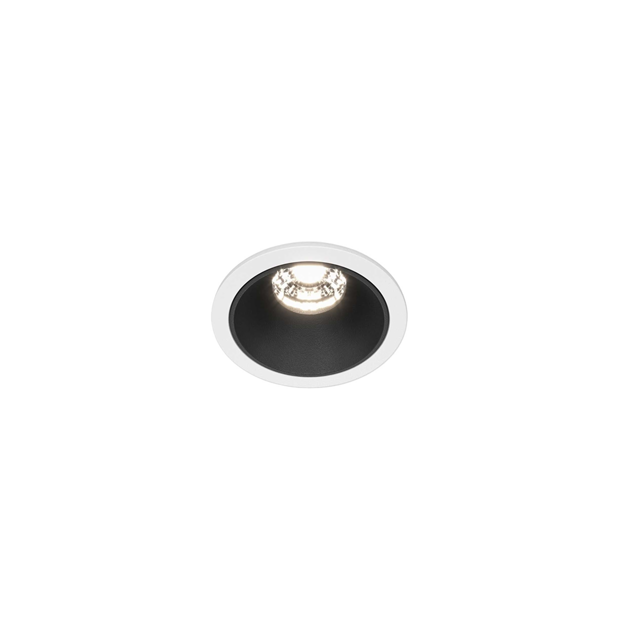 Maytoni downlight Alfa LED 36° – wpuszczana oprawa okrągła w kolorze czarnym