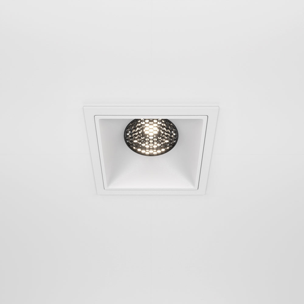Maytoni downlight Alfa LED 15 W 36° wpuszczana oprawa kwadratowa, biała