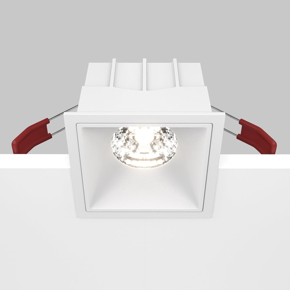 Maytoni downlight Alfa LED 15 W 36° wpuszczana oprawa kwadratowa, biała