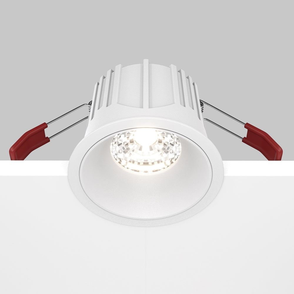 Maytoni downlight Alfa LED 36° – wpuszczana oprawa okrągła w kolorze białym