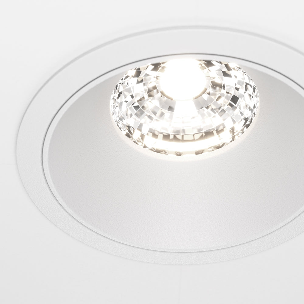 Maytoni downlight Alfa LED 36° – wpuszczana oprawa okrągła w kolorze białym