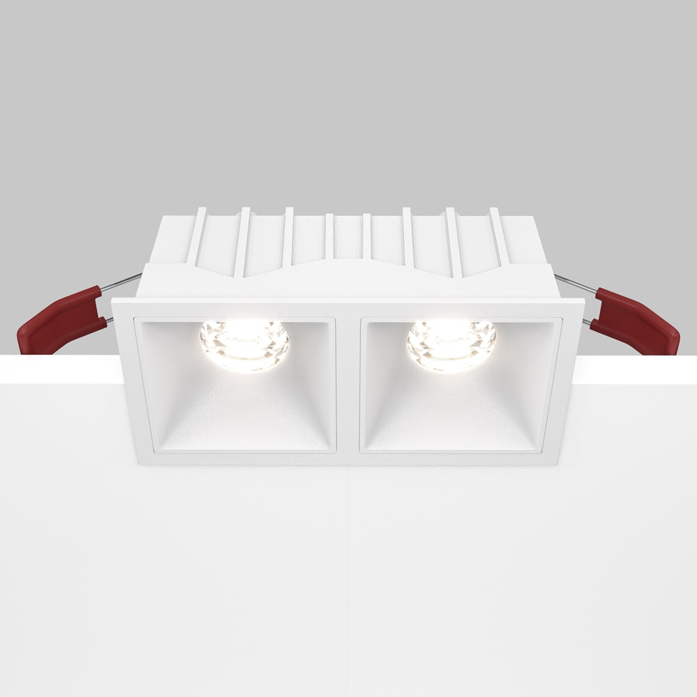 Maytoni downlight Alfa LED 10 W 36° wpuszczana oprawa kwadratowa, biała