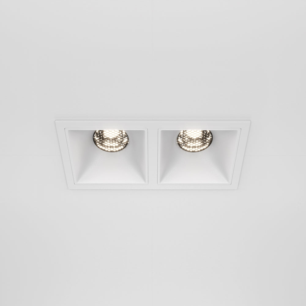 Maytoni downlight Alfa LED 10 W 36° wpuszczana oprawa kwadratowa, biała