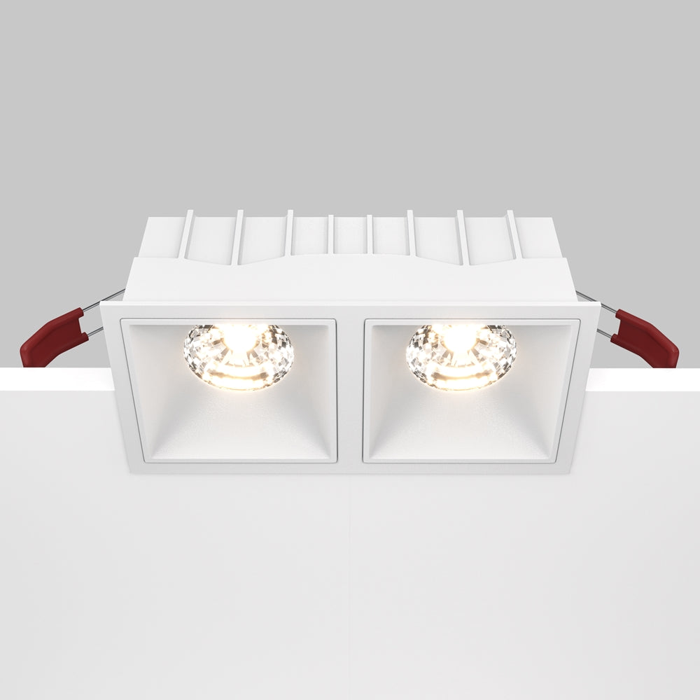 Maytoni downlight Alfa LED 15 W 36° wpuszczana oprawa kwadratowa, biała