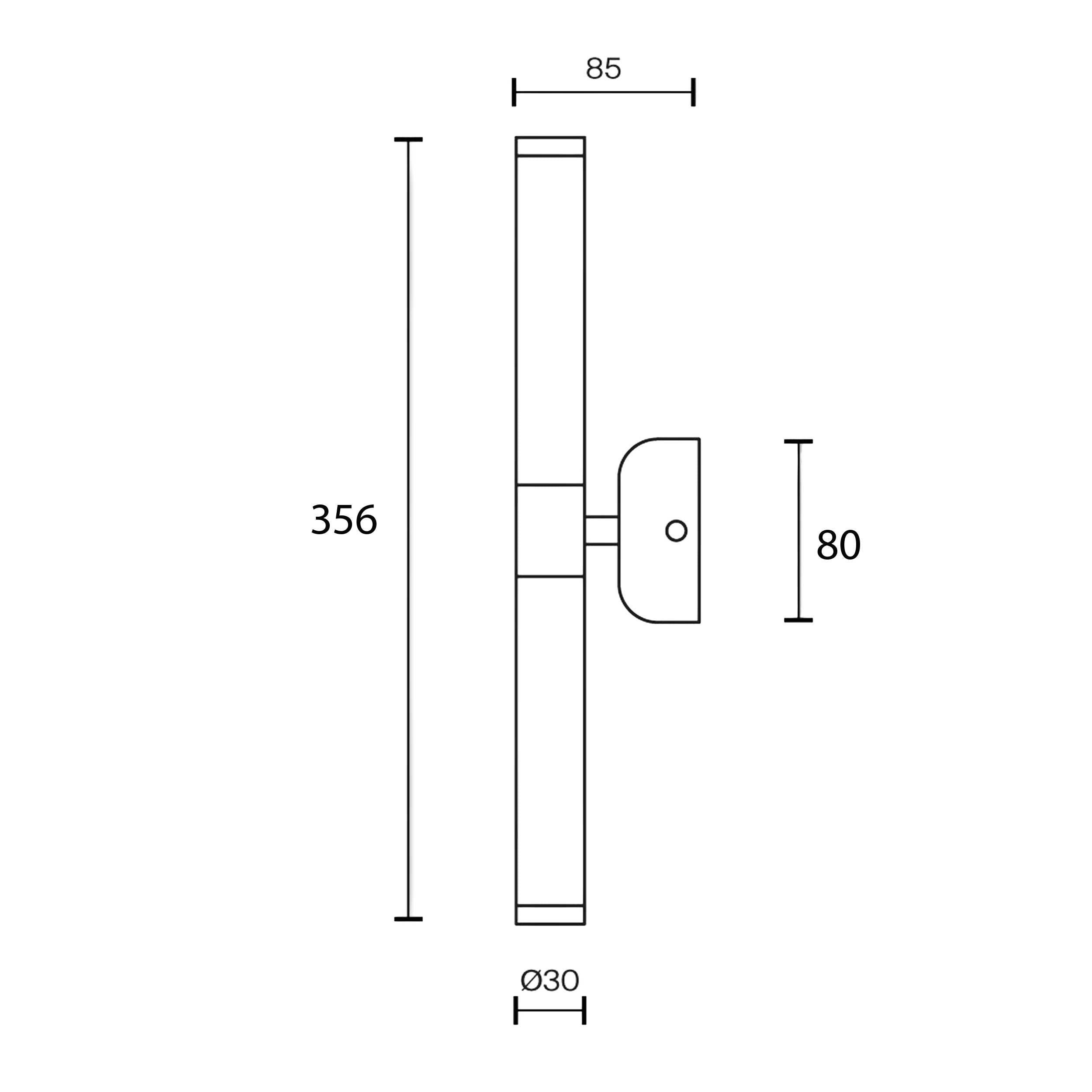Kinkiet LED Maytoni Axis