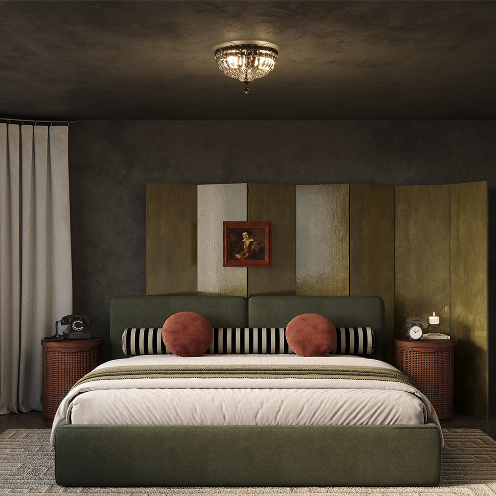 Maytoni Chandelier Basfor E14 – kryształowa oprawa naścienna