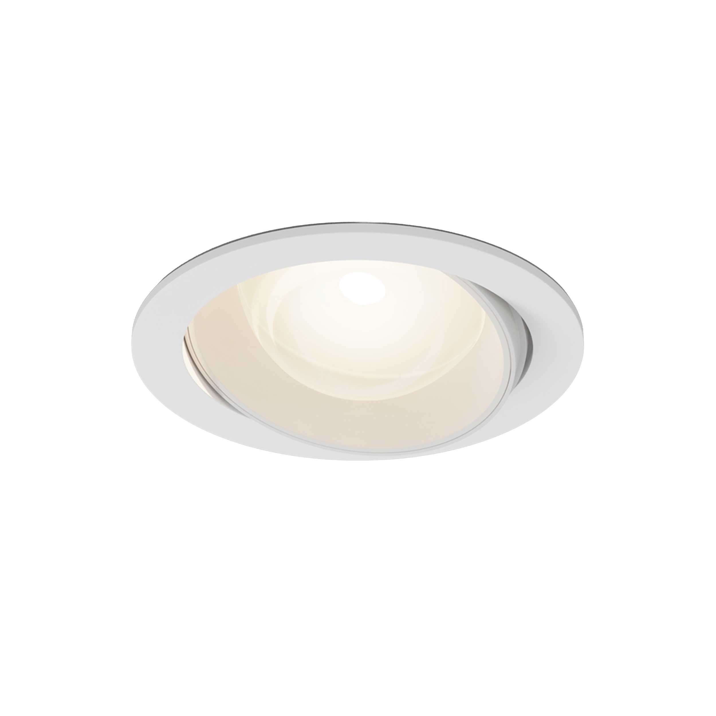 Maytoni downlight Lens LED 3000K 12W 70° – wpuszczana oprawa okrągła