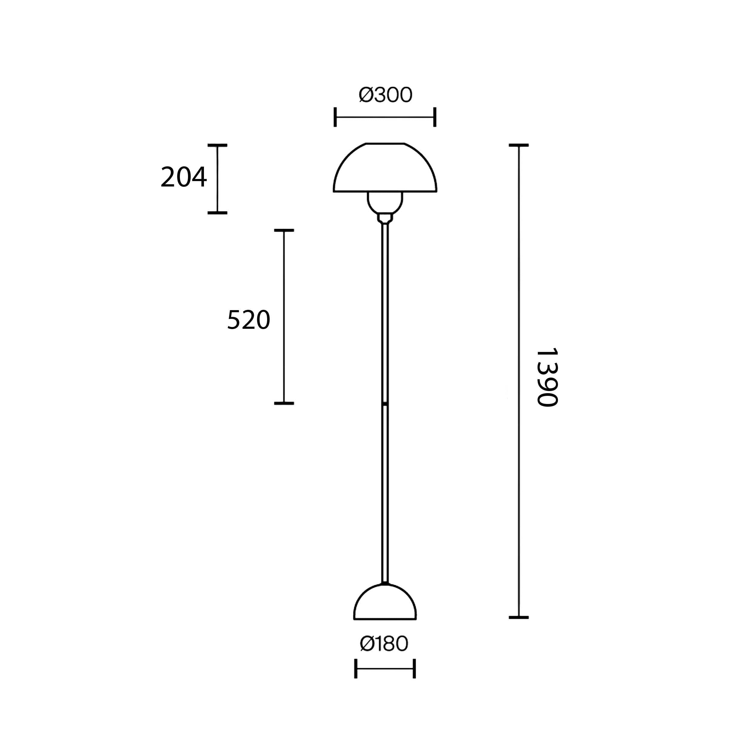 Lampa podłogowa Maytoni Memory E14