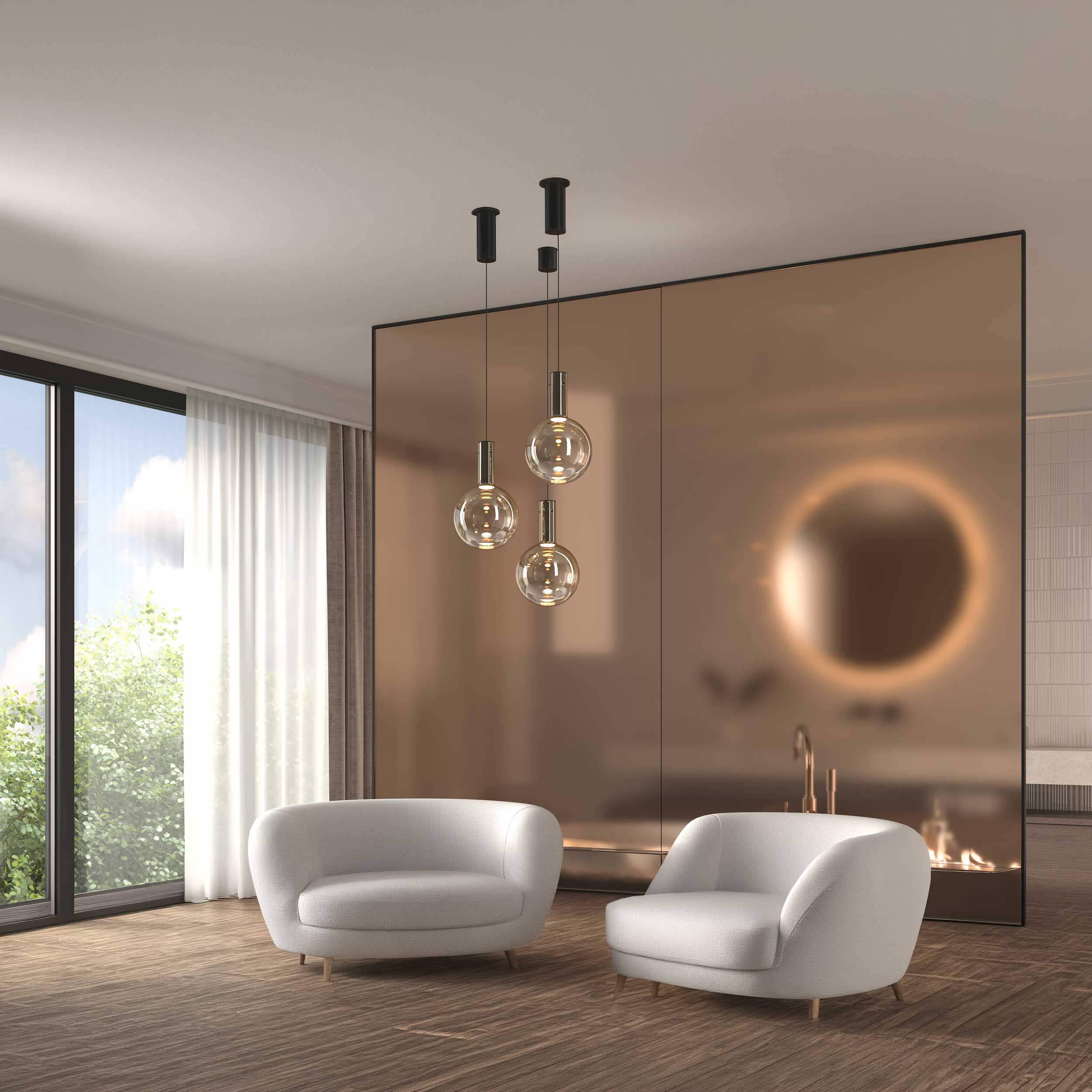 Lampa wisząca LED Maytoni Nebula