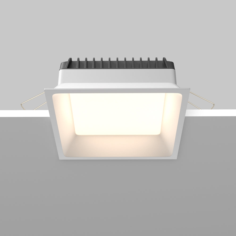 Maytoni downlight Okno LED 100° – wpuszczana oprawa kwadratowa