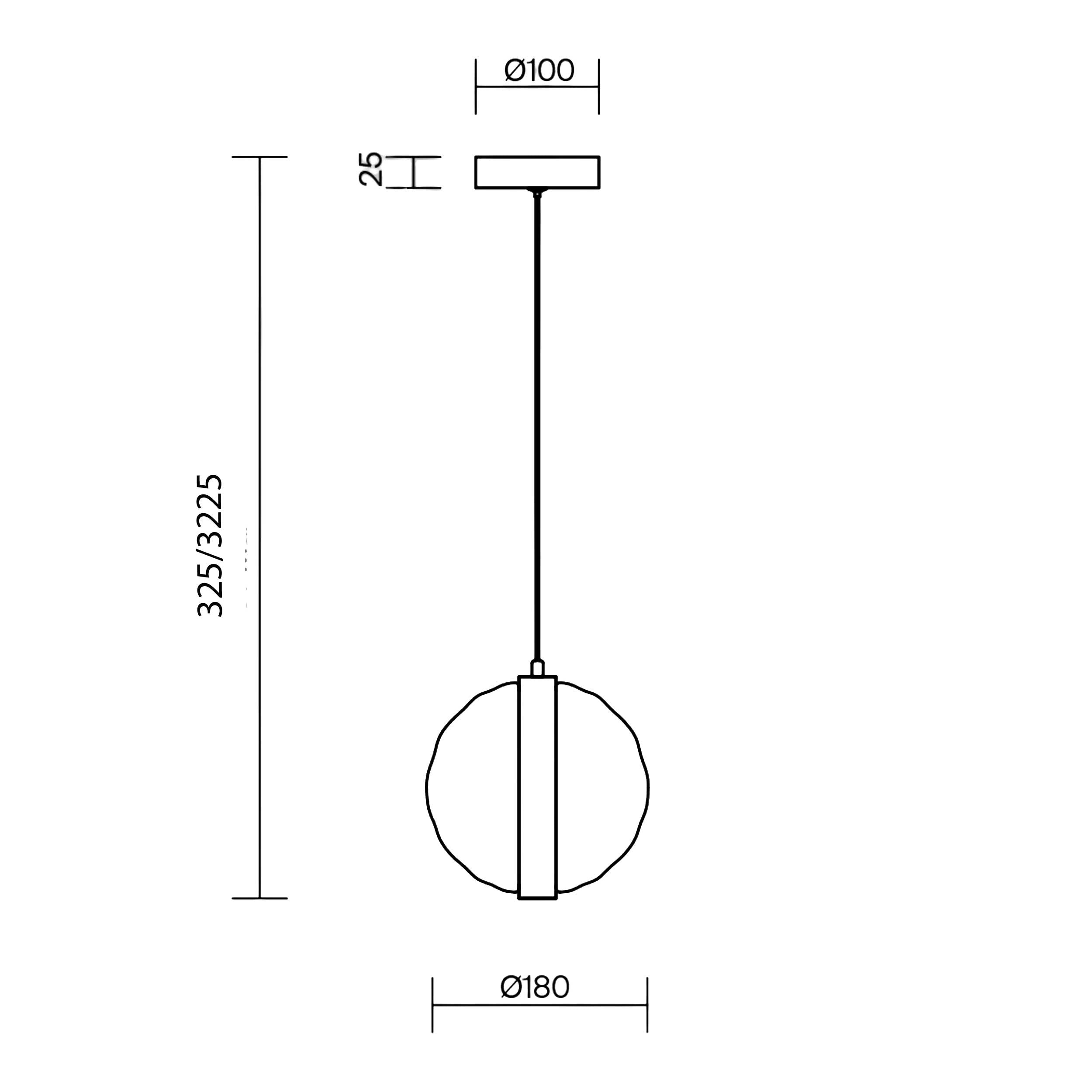 Lampa wisząca LED Maytoni Misterio