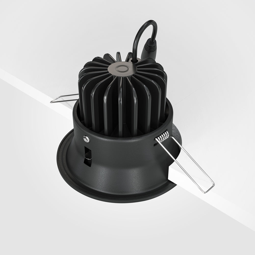 Maytoni downlight Yin LED 12 W 60° – wpuszczana oprawa okrągła