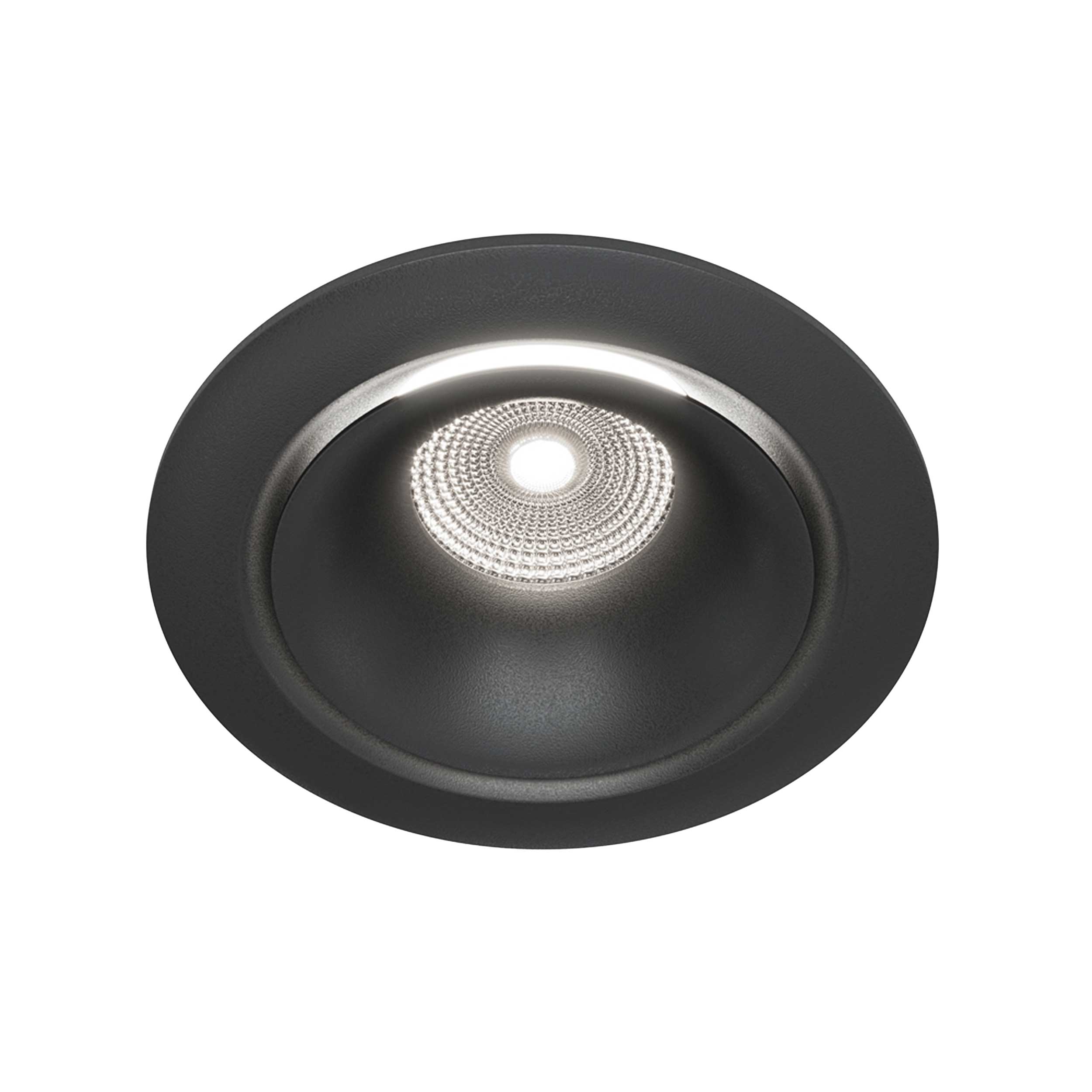 Maytoni downlight Yin LED 12 W 60° – wpuszczana oprawa okrągła