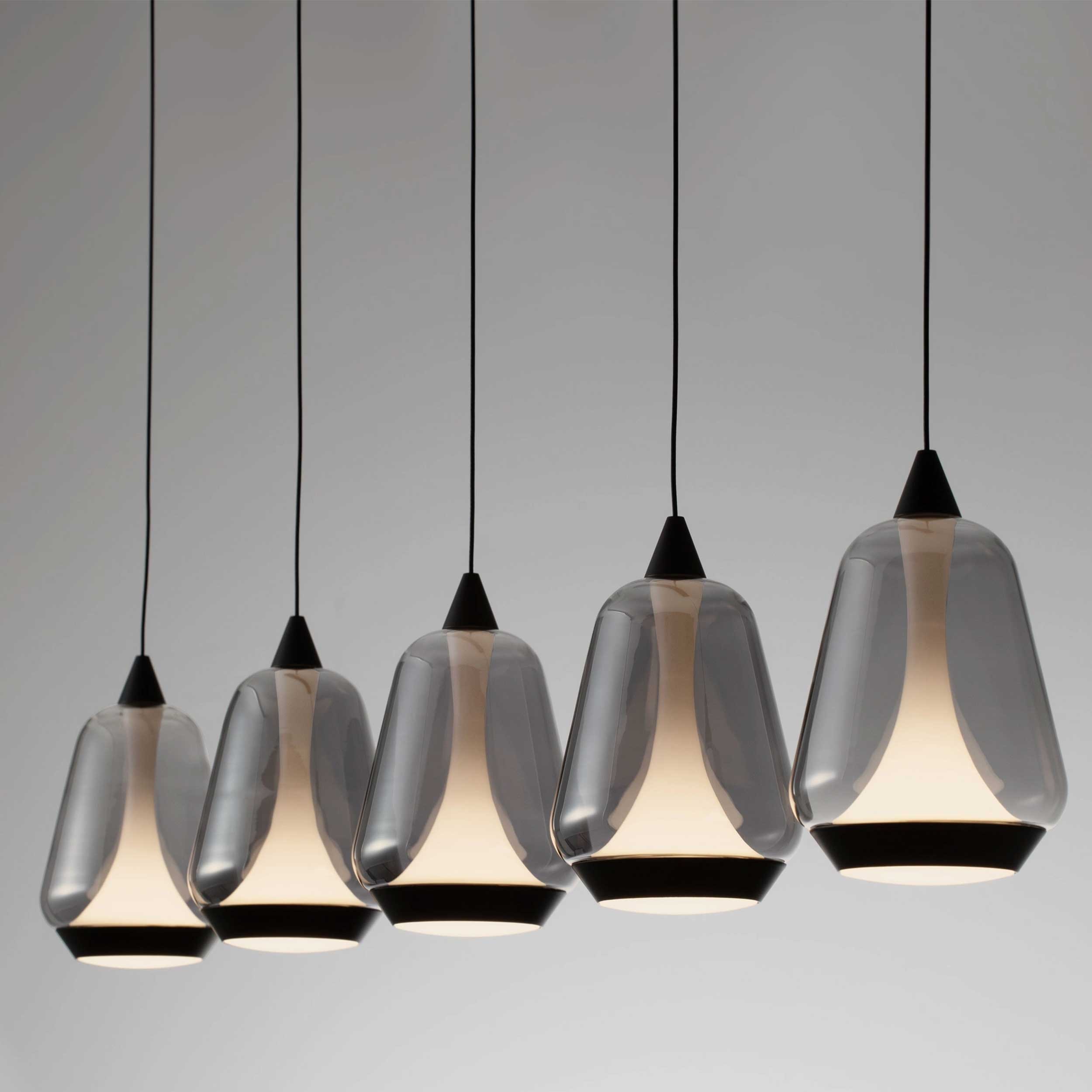 Nova Luce Lampa wisząca LED Alish o podłużnym kształcie