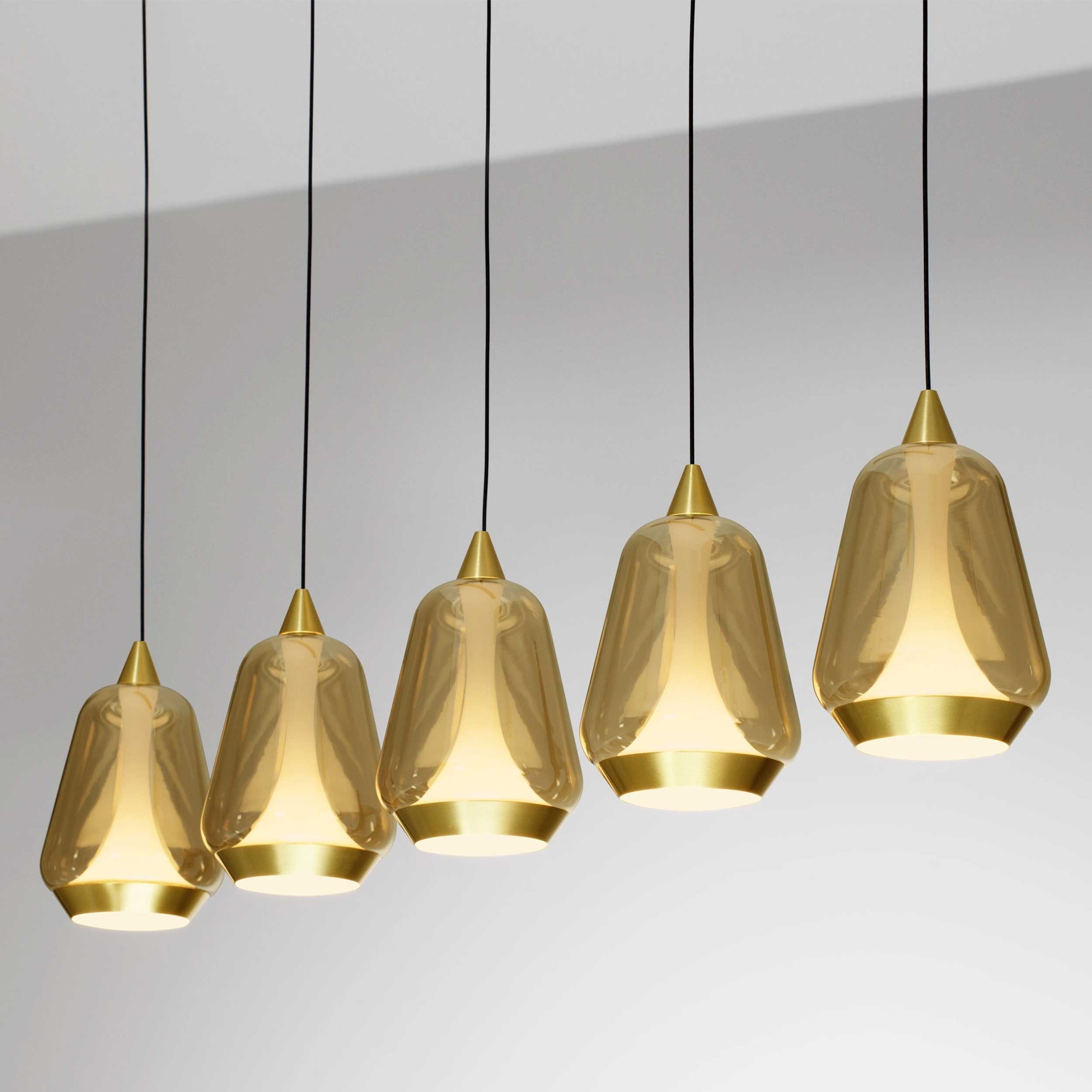 Nova Luce Lampa wisząca LED Alish o podłużnym kształcie