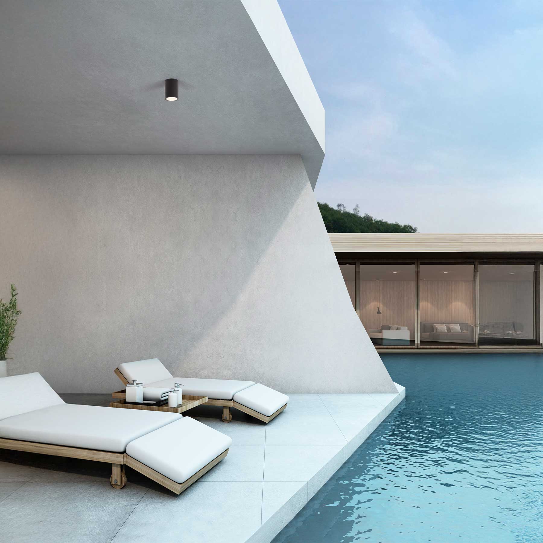 Nova Luce Lumina LED stropní svítidlo IP65