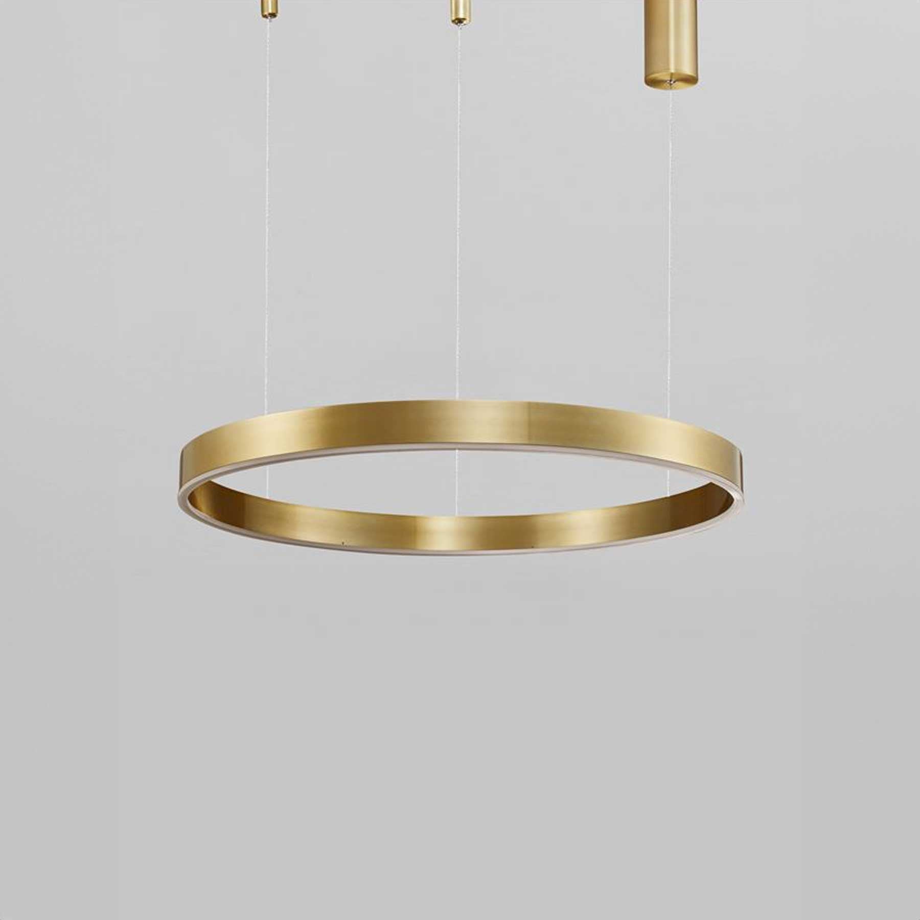 Nova Luce Motif LED kruhové závěsné svítidlo stmívatelné CCT