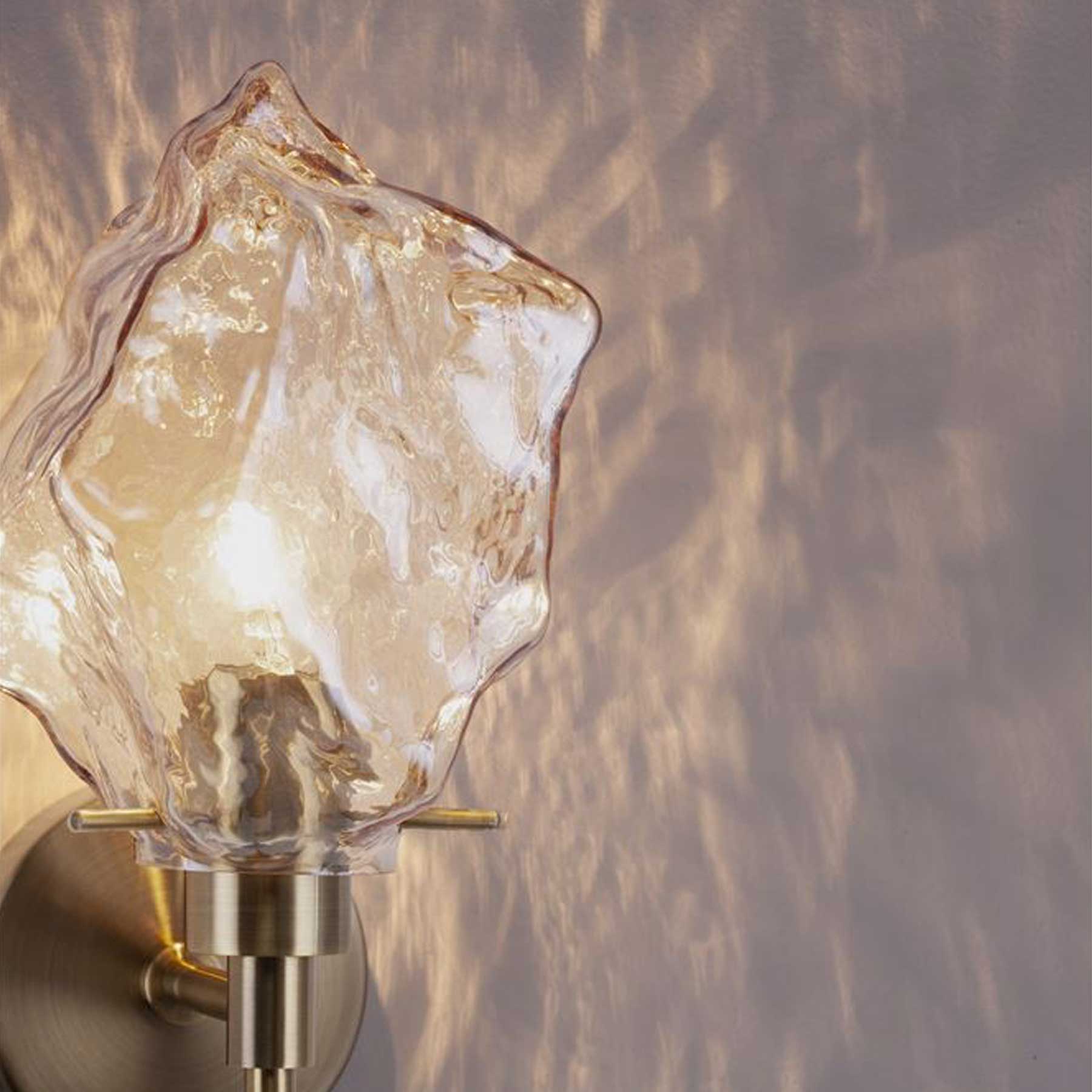 Nova Luce Odelle E14 nástěnné skleněné svítidlo