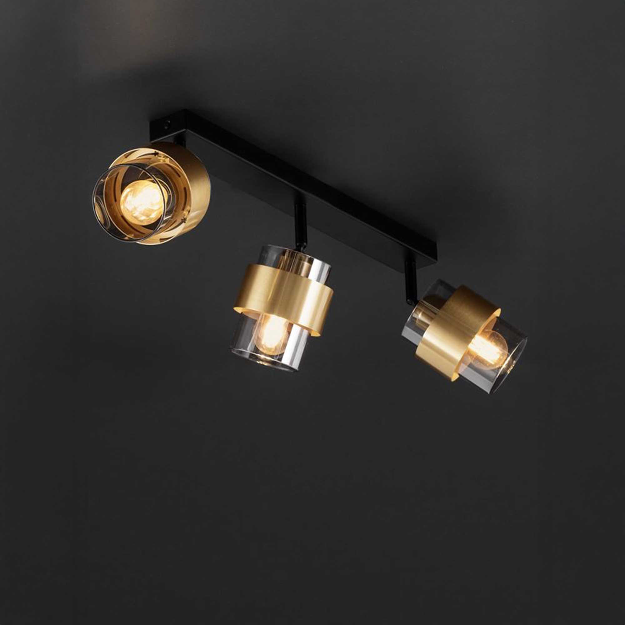 Nova Luce Sianna E27 skleněné stropní svítidlo