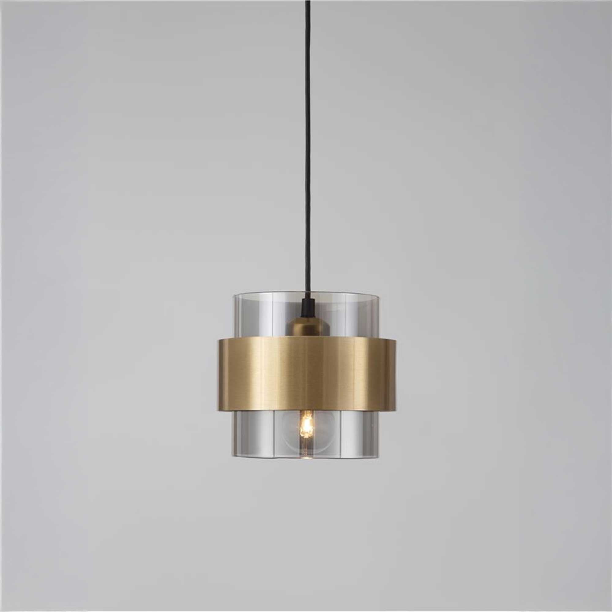 Nova Luce Sianna E27 skleněné závěsné svítidlo
