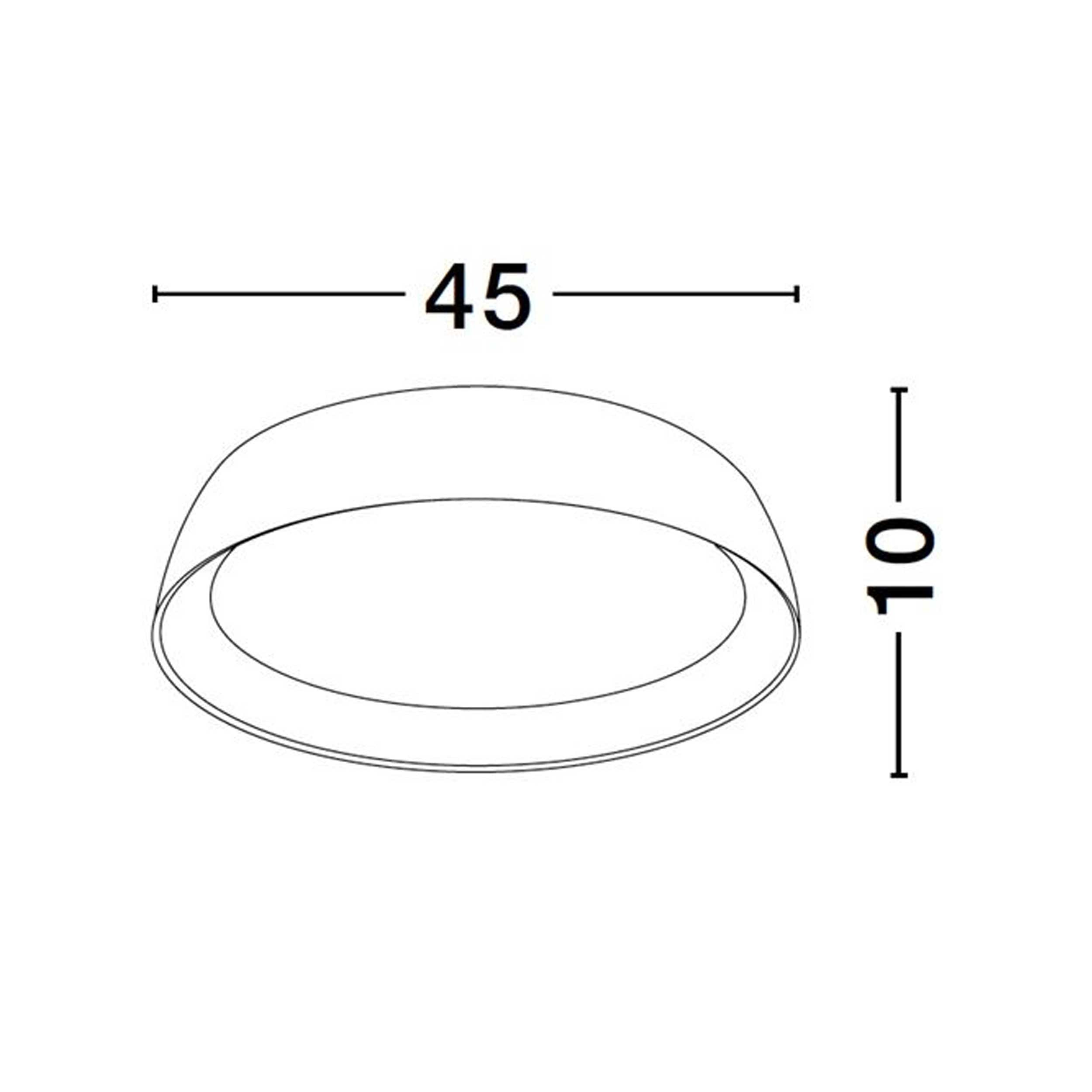 Nova Luce Cantria lampa sufitowa LED