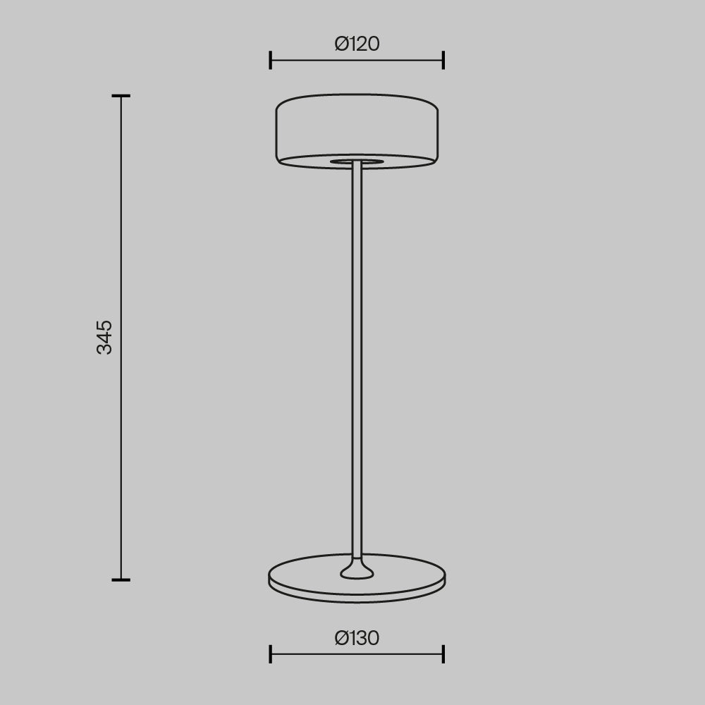 Maytoni AI Collaboration LED – przenośna lampa stołowa