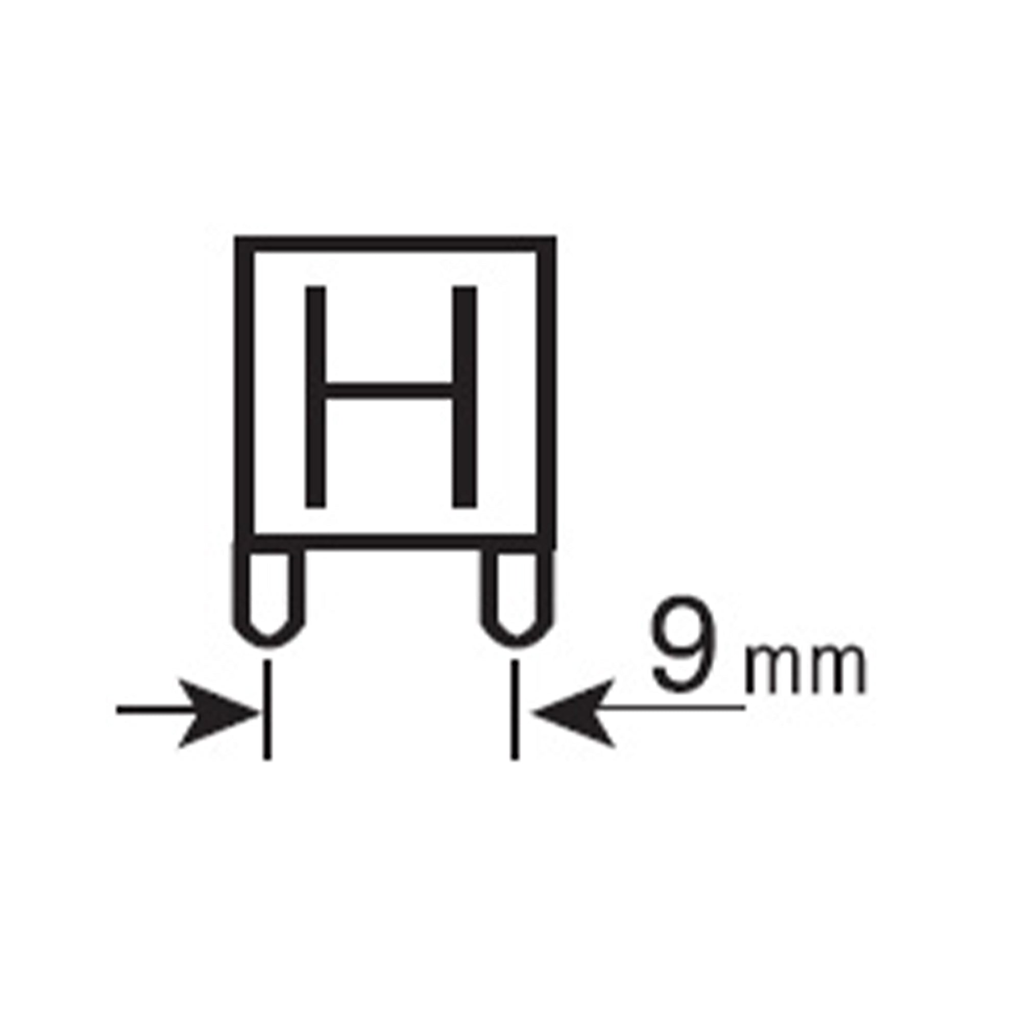 LED žárovka Sylvania RETRO G9 2700K 4.4W stmívatelná