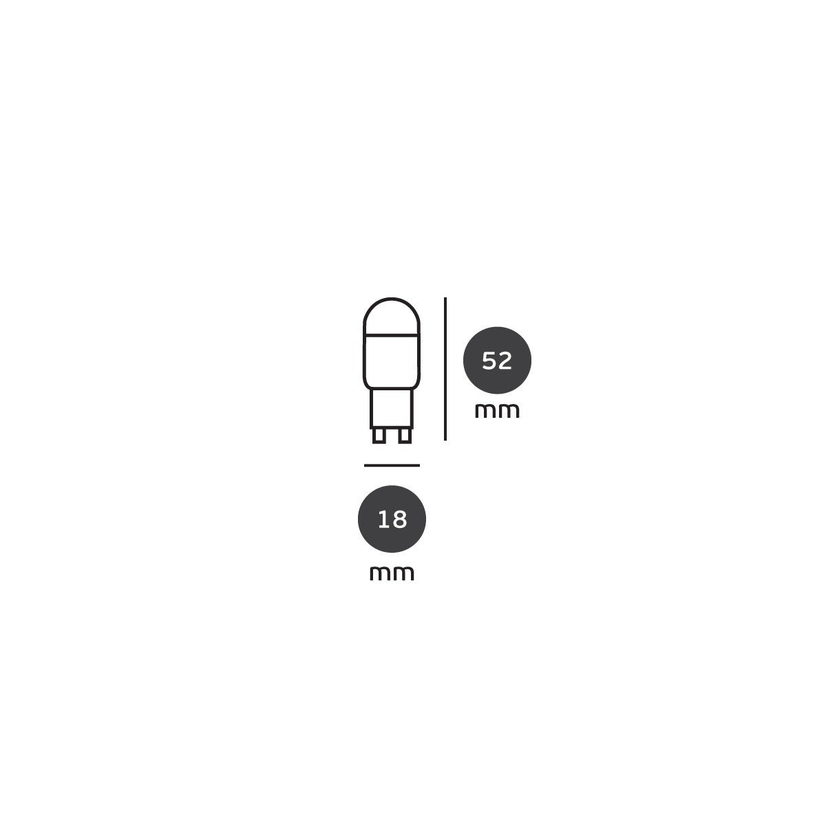 Żarówka LED VK Light G9 3 W 220 lm