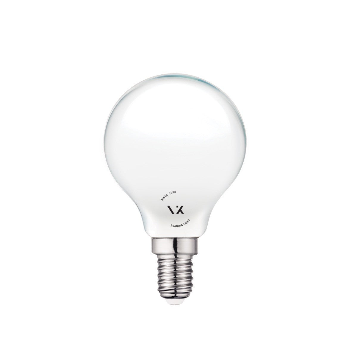 Żarówka LED VK Light Mini Globe Filament Milky E14