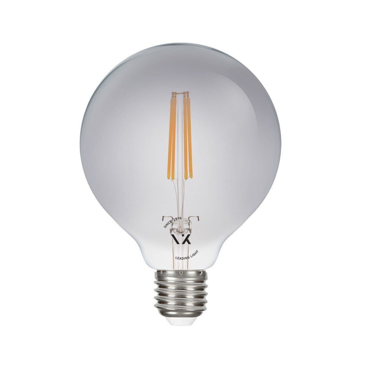 Żarówka LED VK Light Globo Filament Dark Grey E27 2700K 7W z funkcją ściemniania