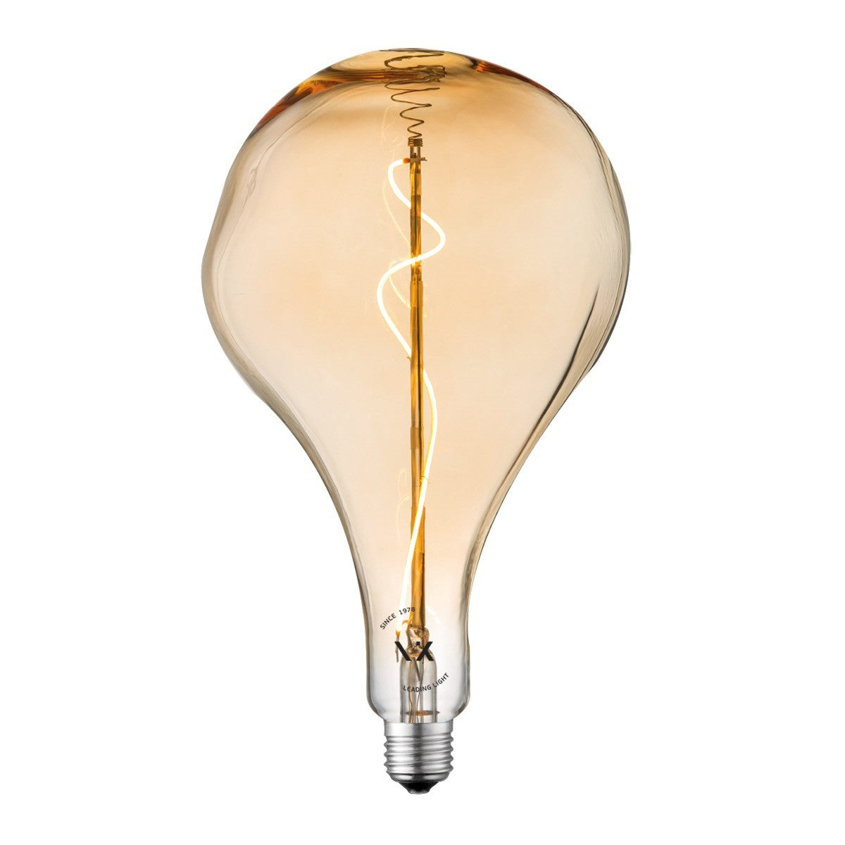 Żarówka LED VK Light Spiral Filament Amber E27 2200K 3W z funkcją ściemniania