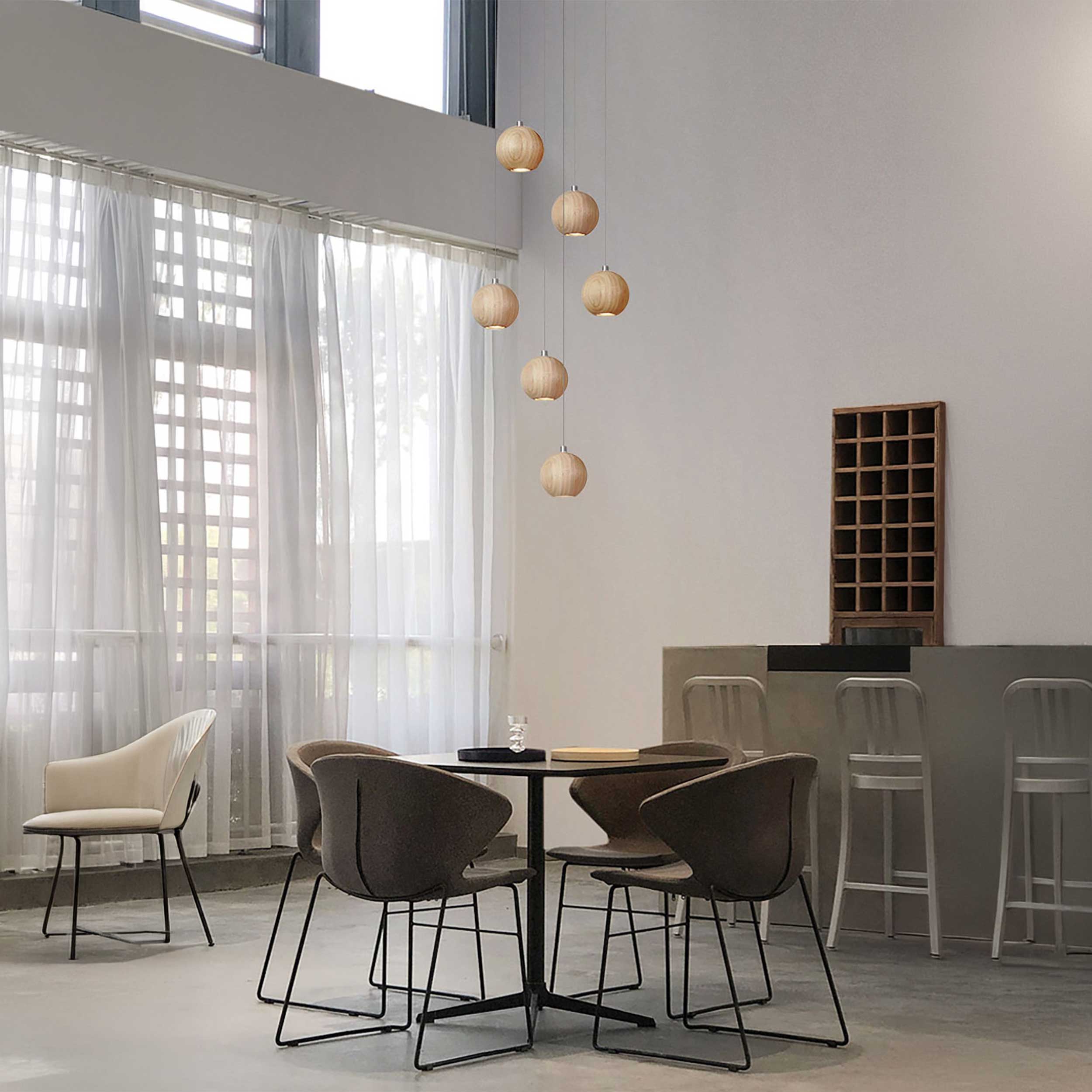 VK Light Ada GU10 – kulista lampa wisząca