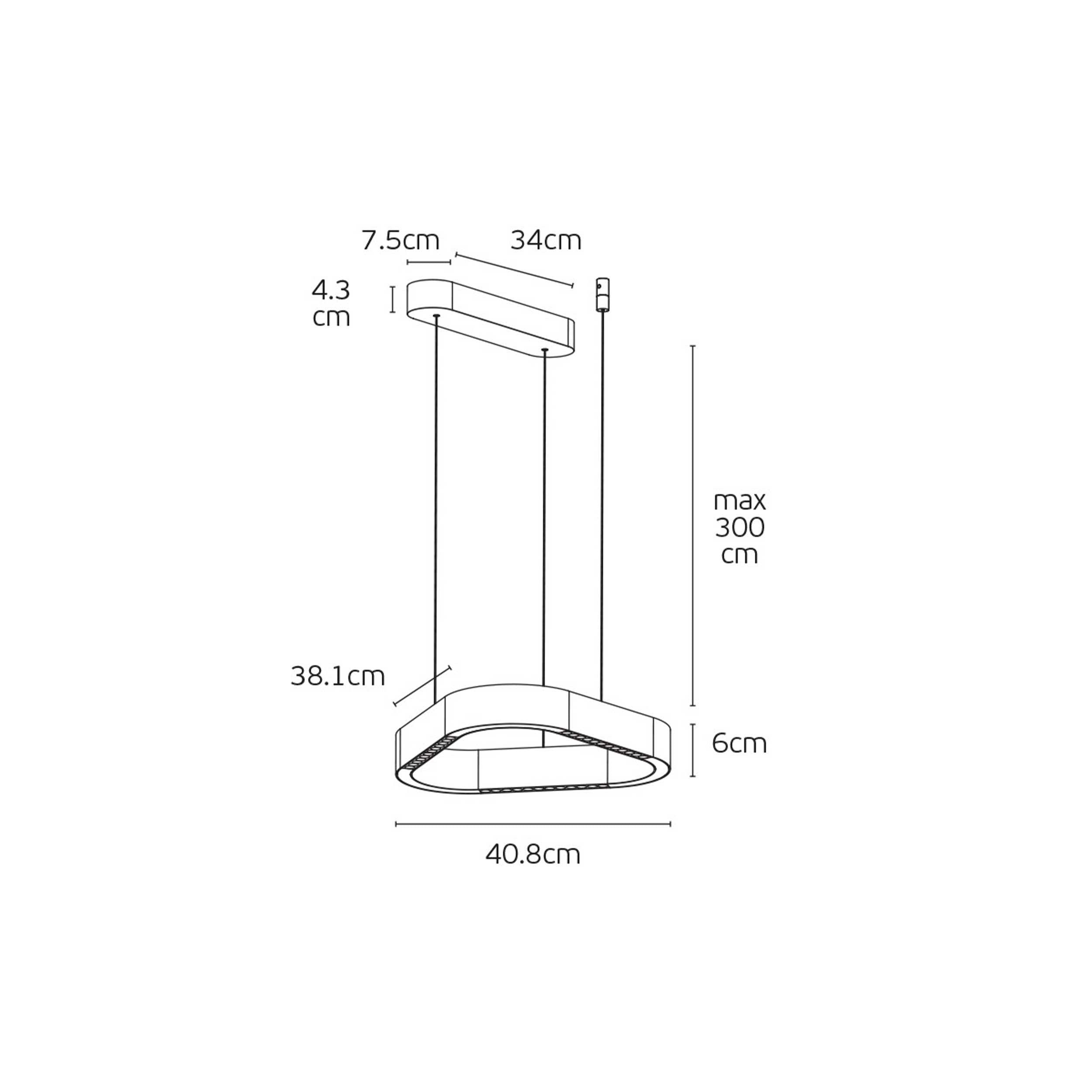 VK Light Aria LED – lampa wisząca