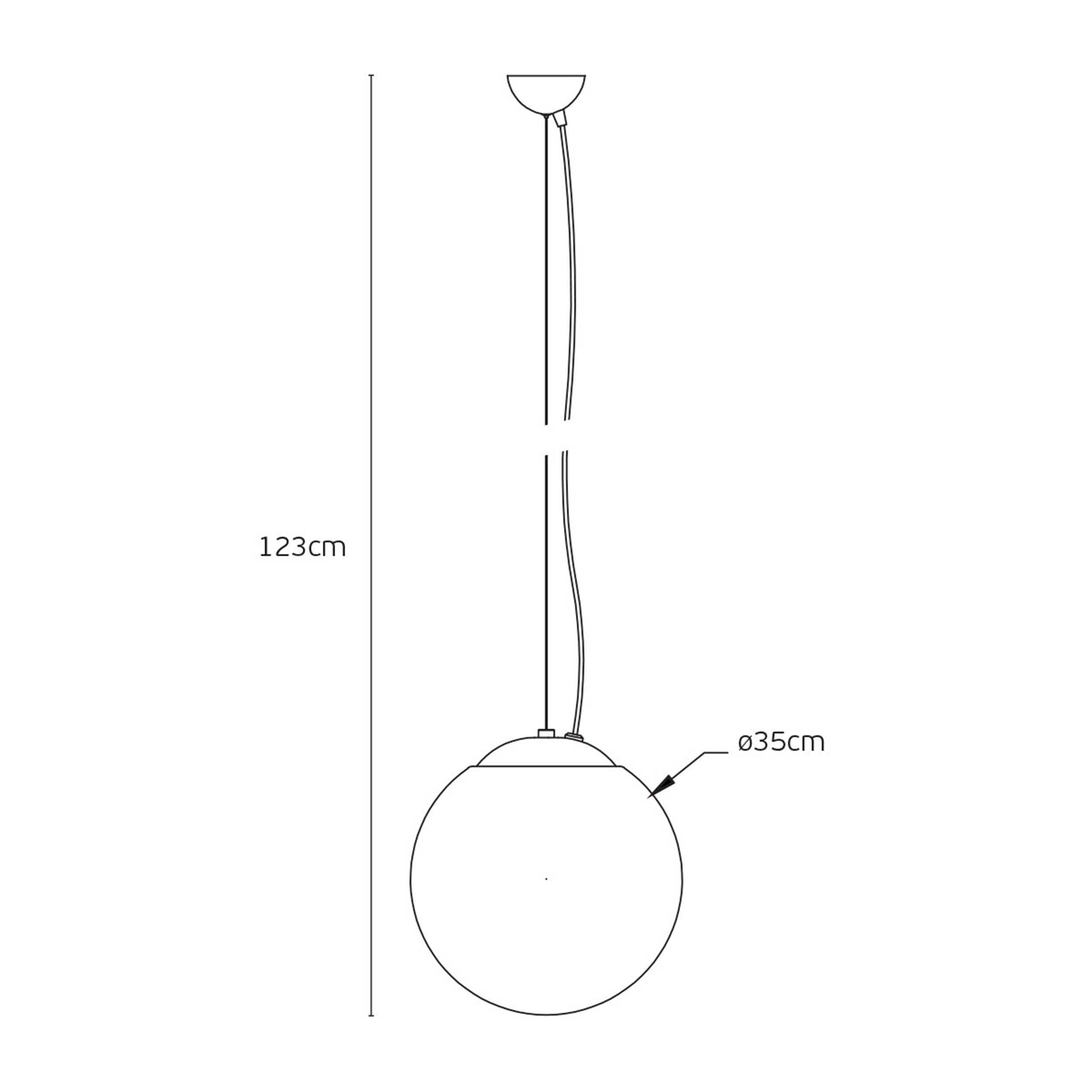VK Light Bala LED – lampa wisząca IP54