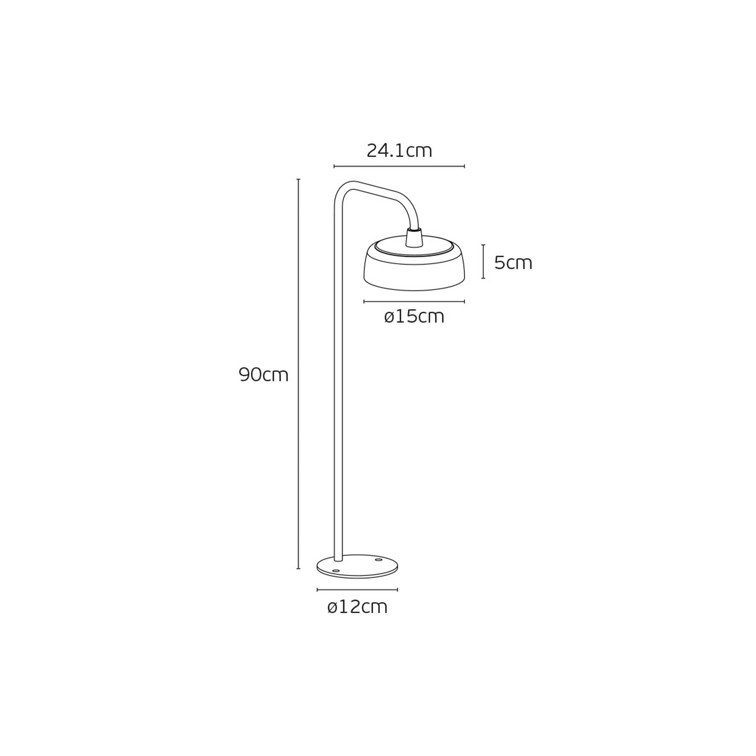 VK Light Jade – stojąca lampa LED, stopień ochrony IP65
