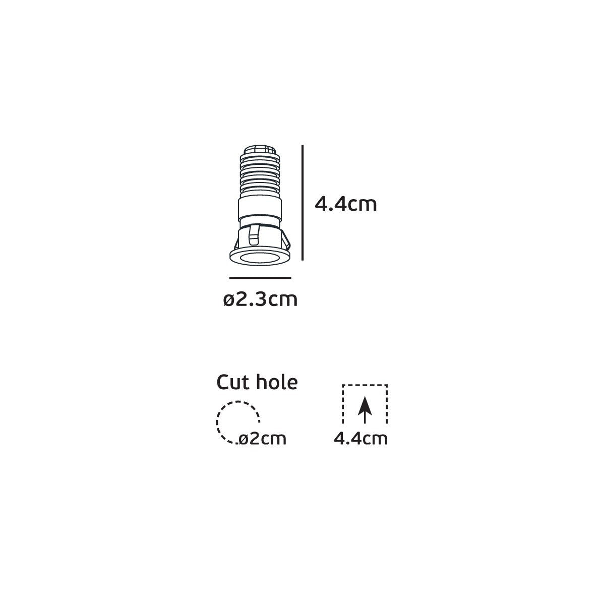 VK Light Smol LED – miniaturowe oprawki wpuszczane