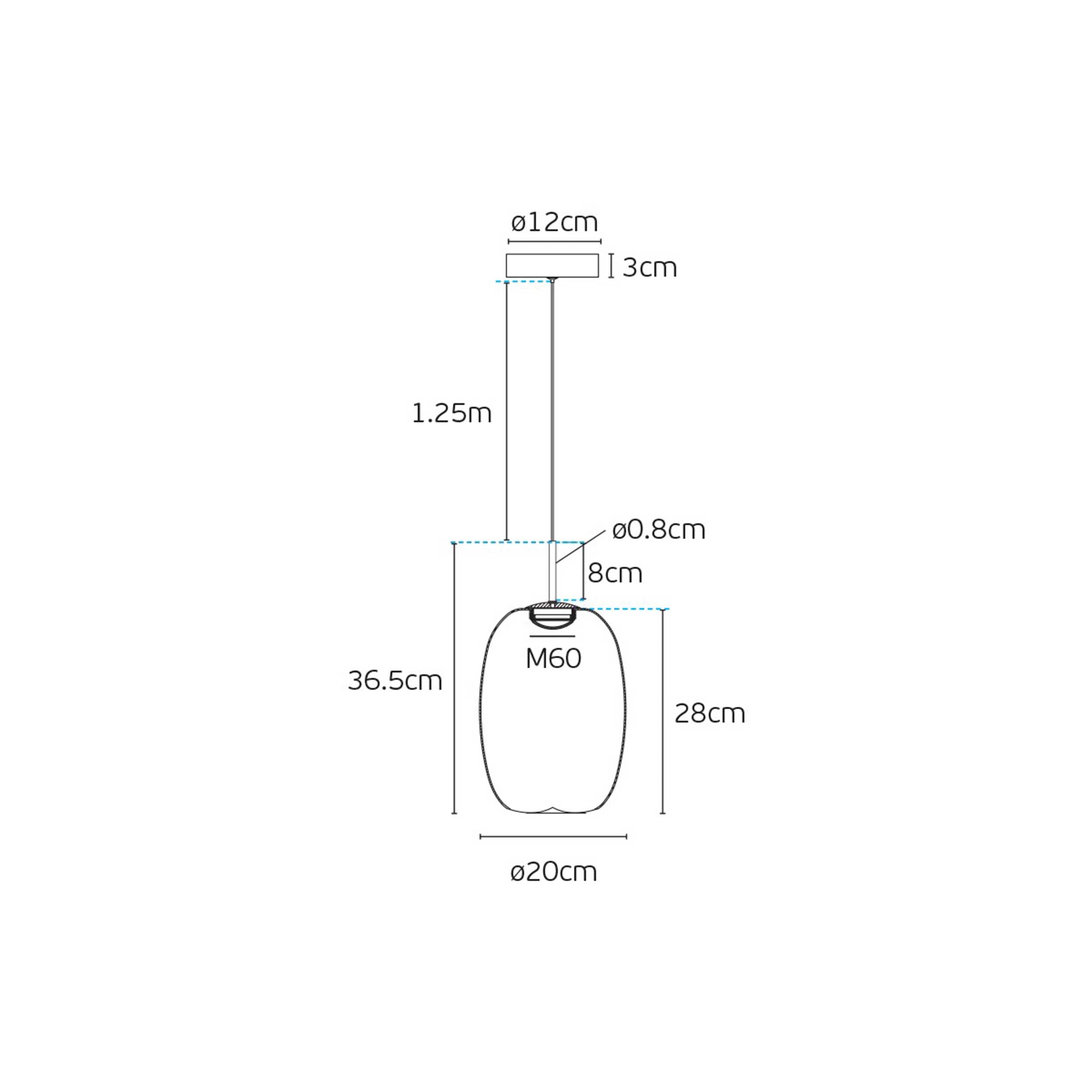 VK Light Lori LED – lampa wisząca