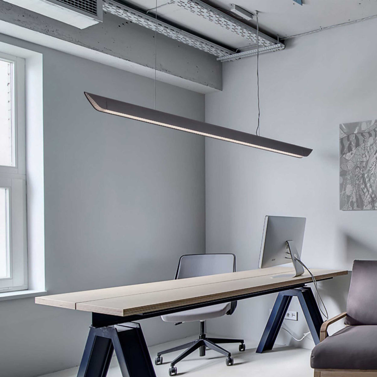 VK Light Mute Slim LED – wisząca lampa akustyczna
