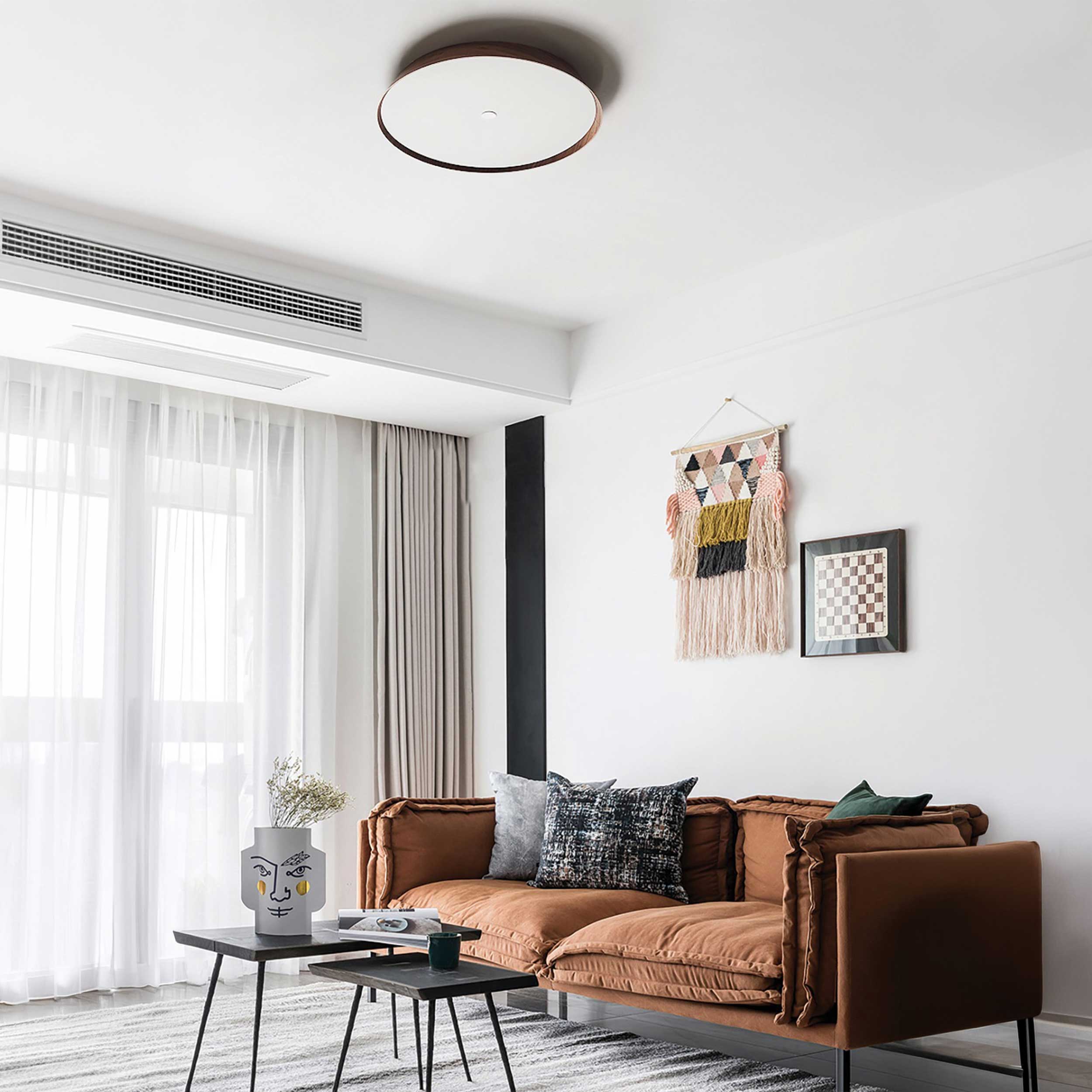 VK Light Woody LED – drewniana lampa sufitowa