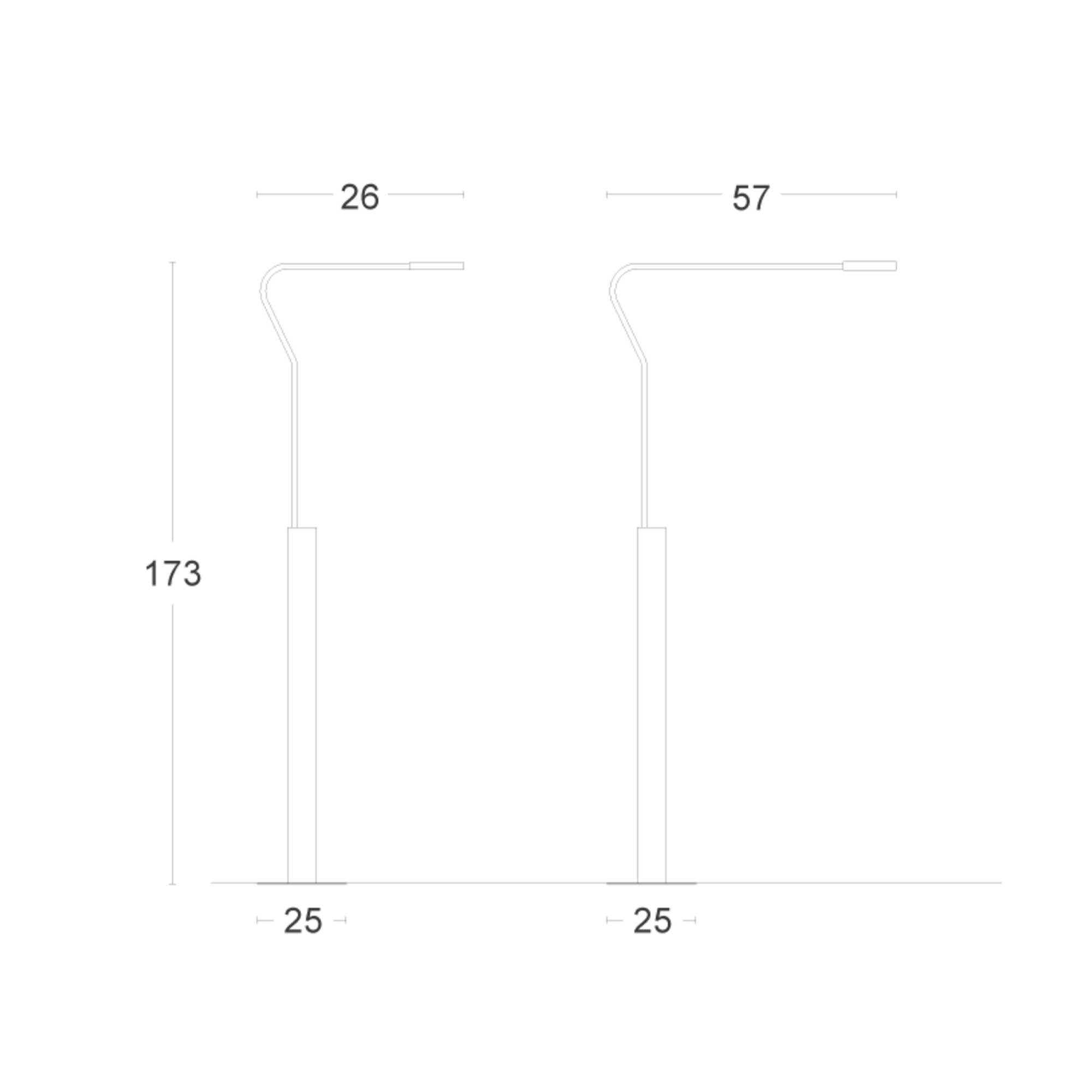 Zava Meta LED stojací svítidlo
