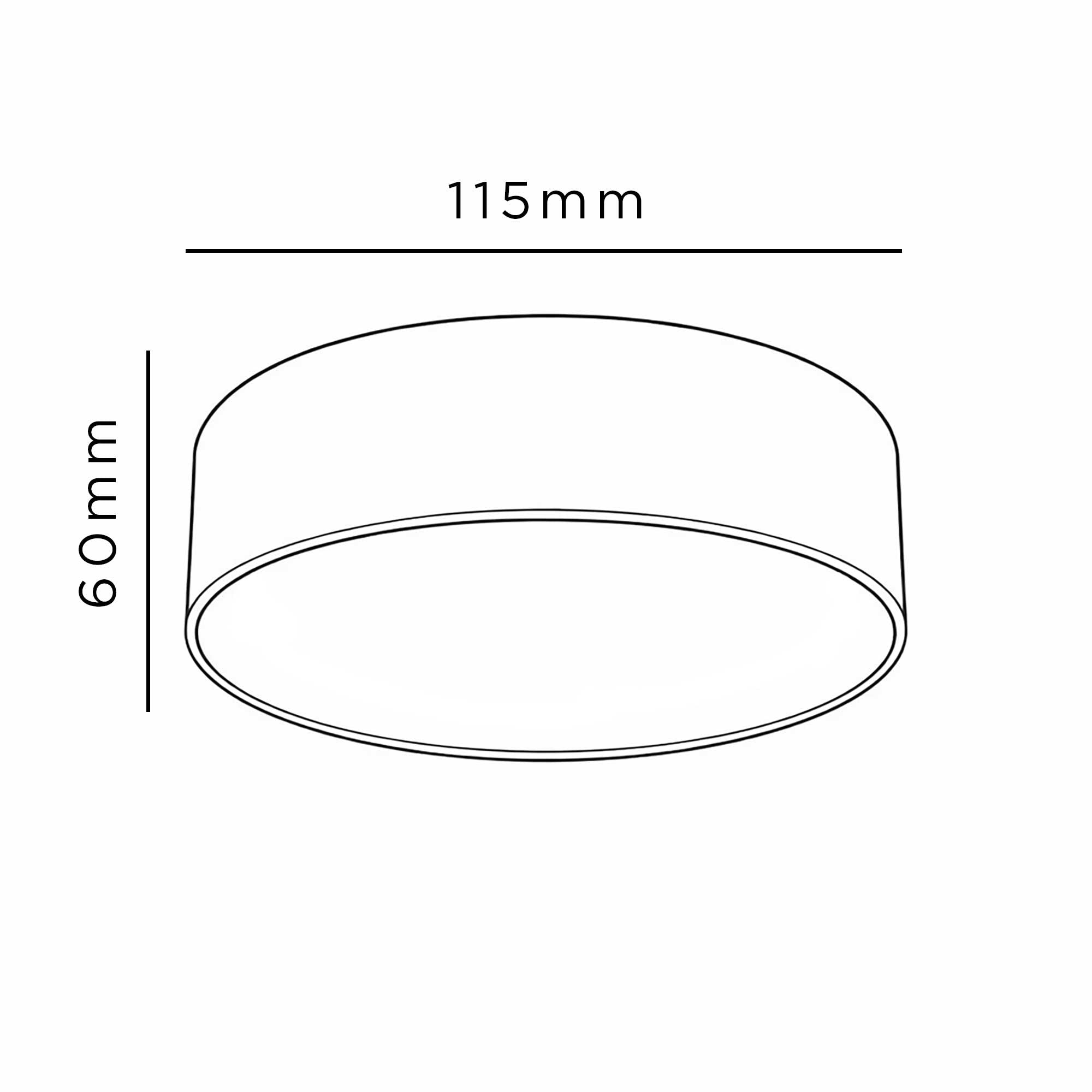 Okrągła oprawa wisząca Fabio LED CCT
