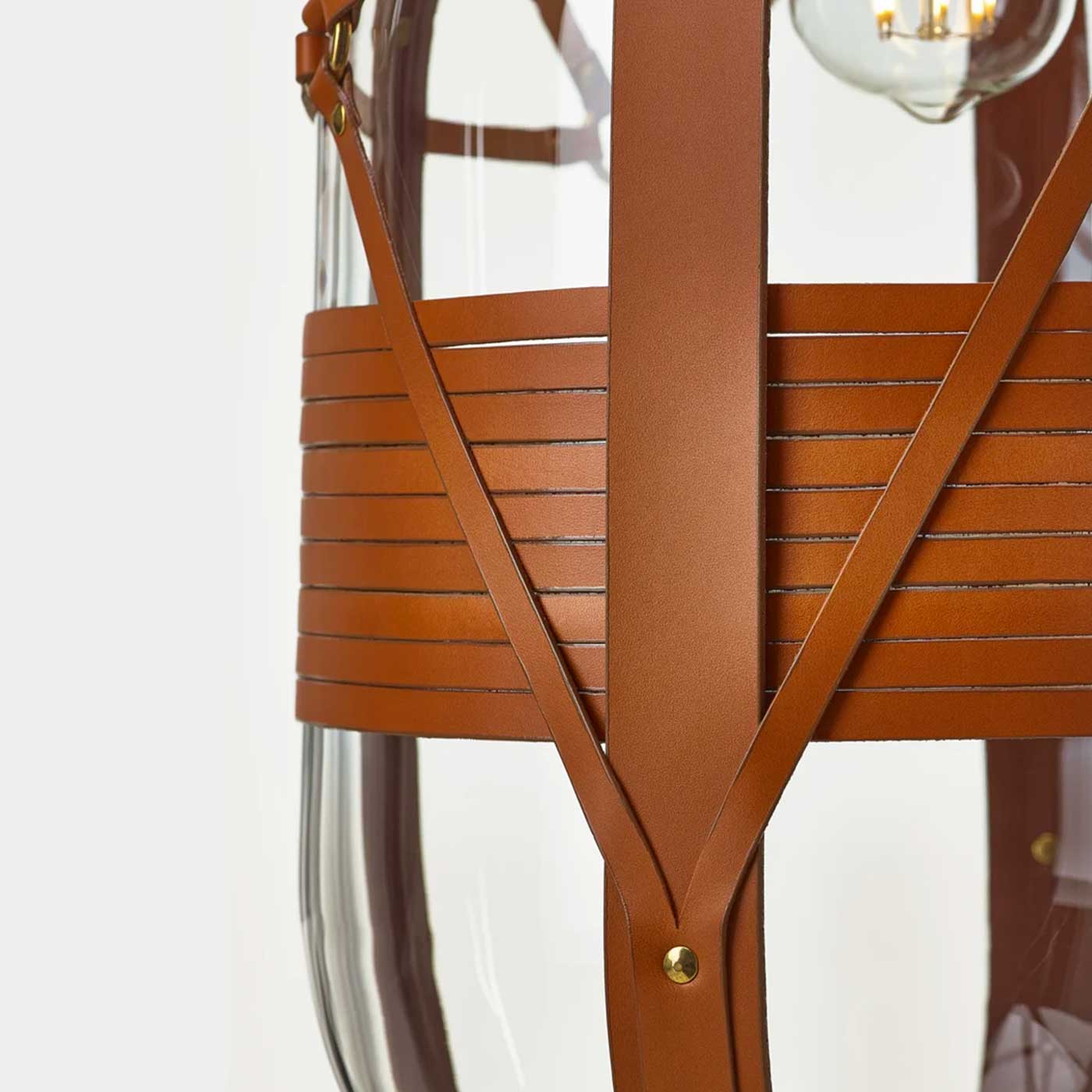 Bomma Tied-up romance E27 skleněné závěsné svítidlo