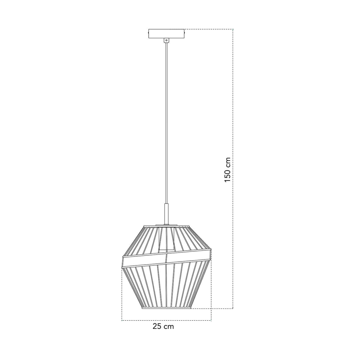 Faneurope Kiko S1 E27 závěsné drátěné svítidlo
