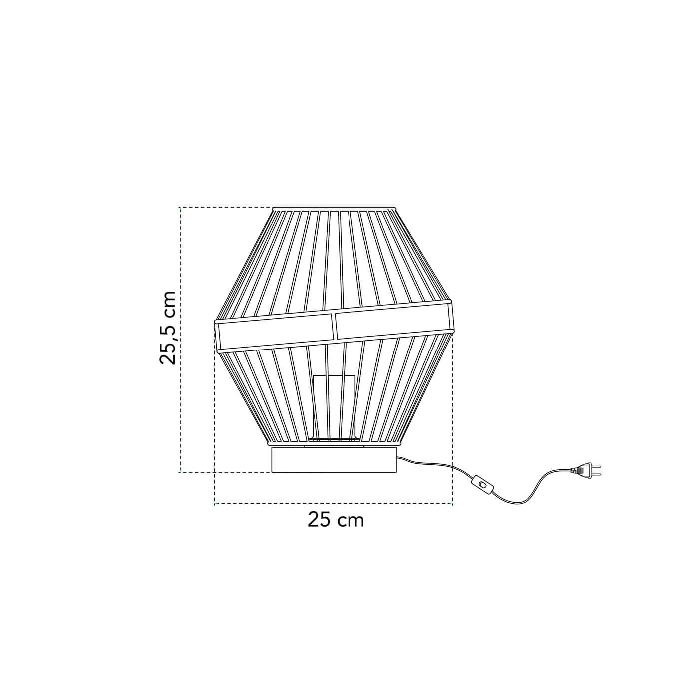 Faneurope Kiko E27 stolní svítidlo lampa