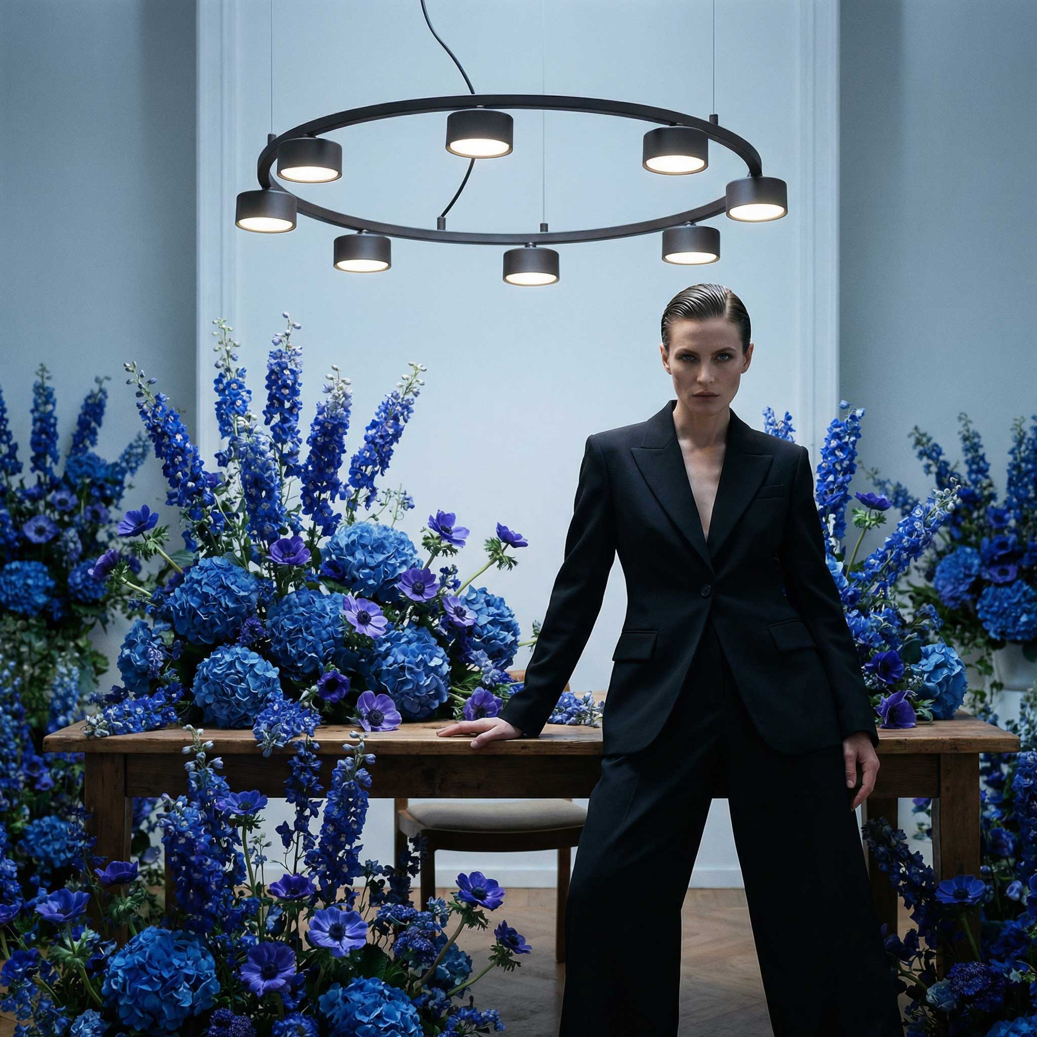 Okrągła oprawa wisząca Ideal lux Minor GX53