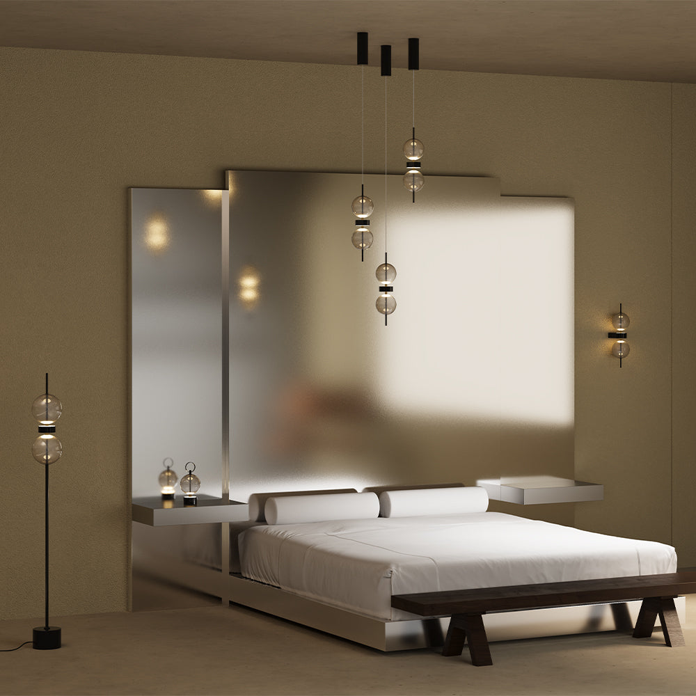 Maytoni Double Moon LED – przenośna lampa stołowa