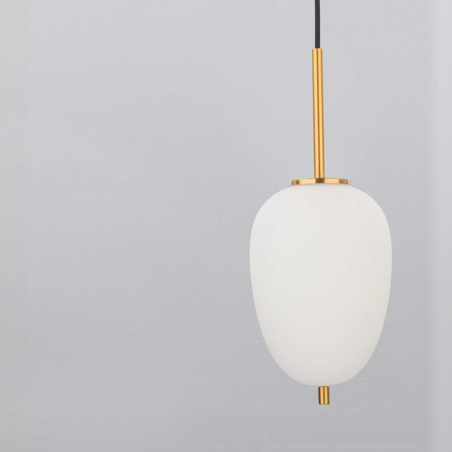 Nova Luce Lato E14 skleněné závěsné svítidlo