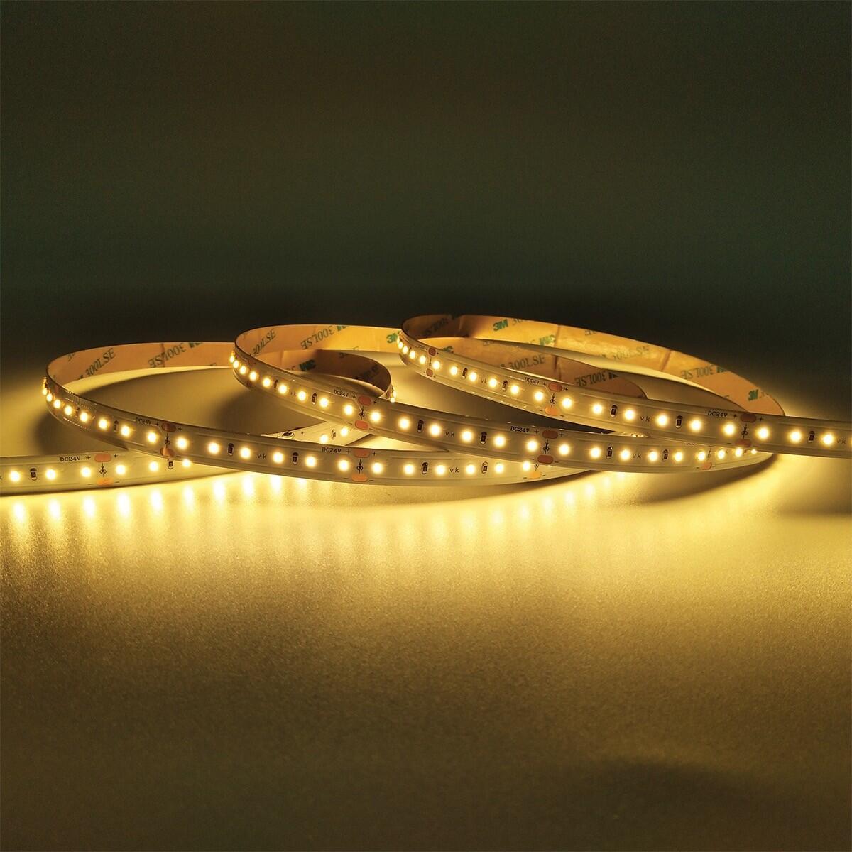 Taśma LED 24 V, CRI 90, IP20, 3000 K (5 m)