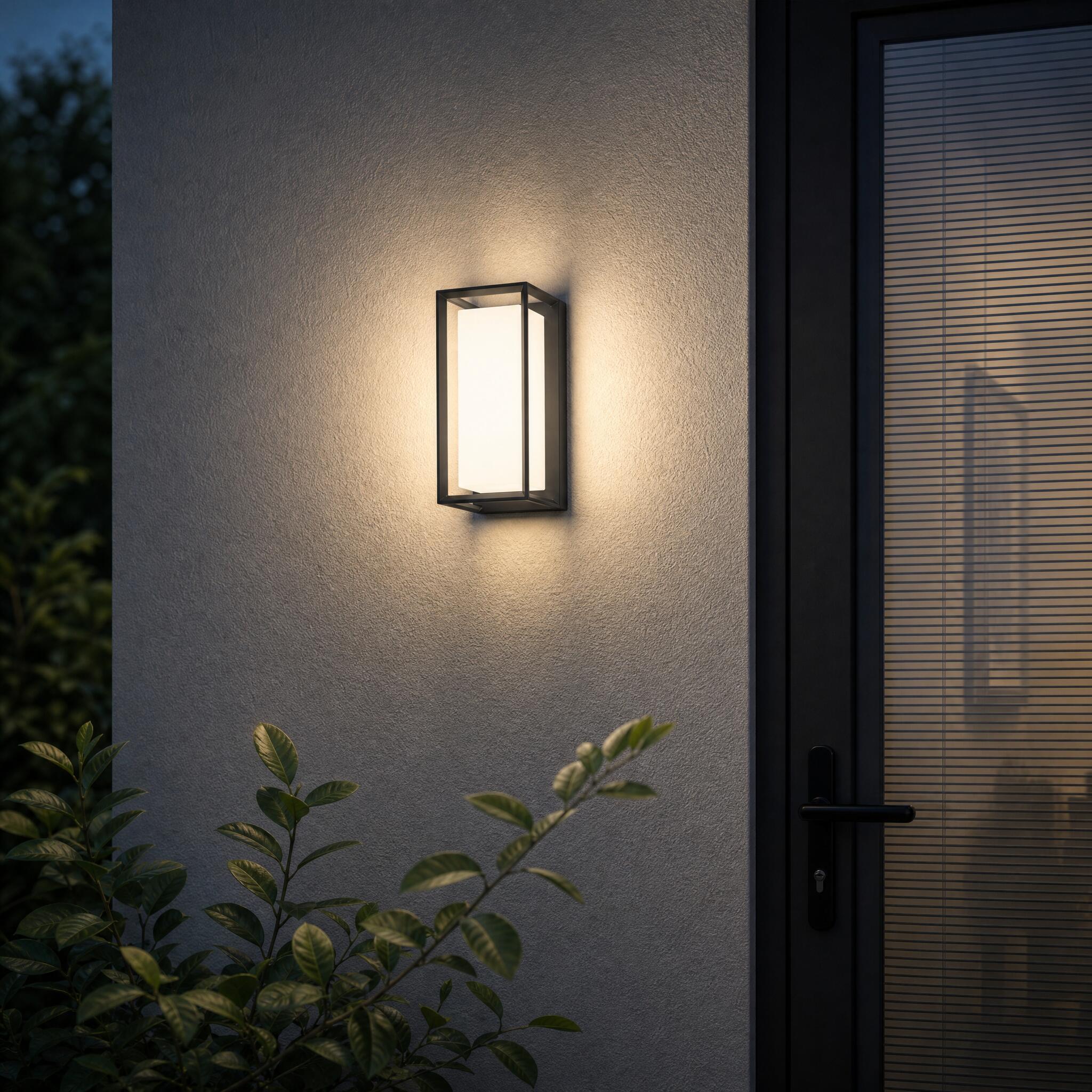 Kinkiet ścienny VK Light Neon LED, IP65, prostokątny