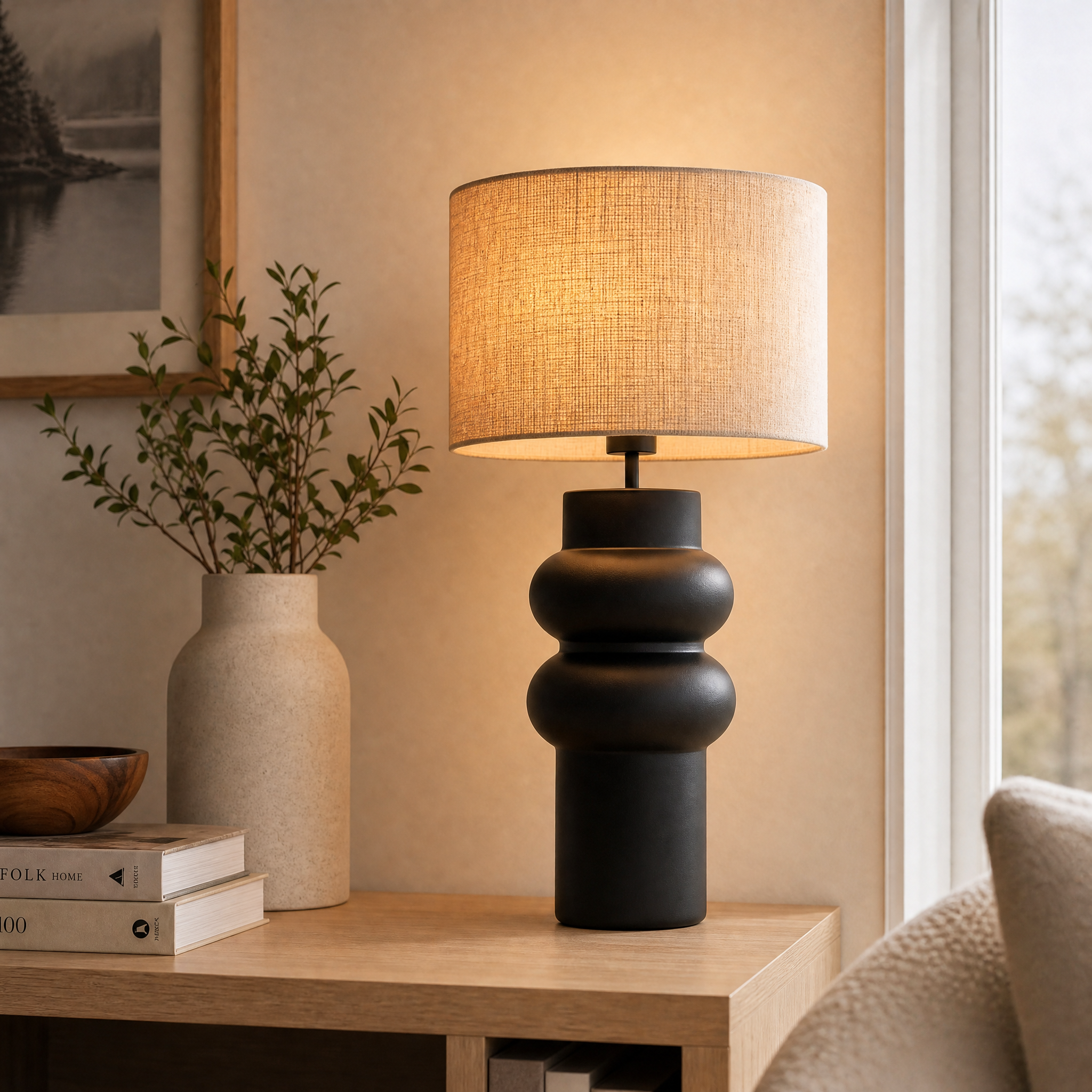 Lampa stołowa VK Light Otto E27
